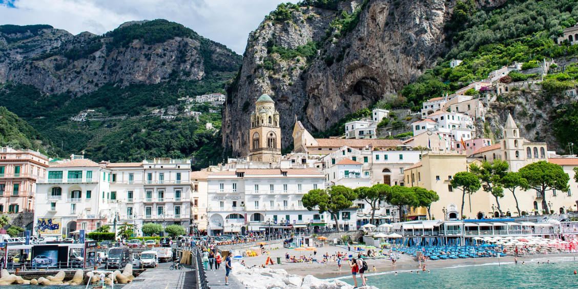 Amalfi beach