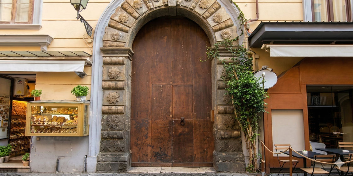 Ancient noble homes Sorrento