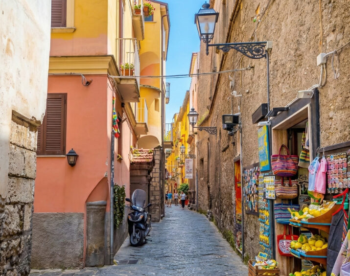 Via San Cesareo in Sorrento